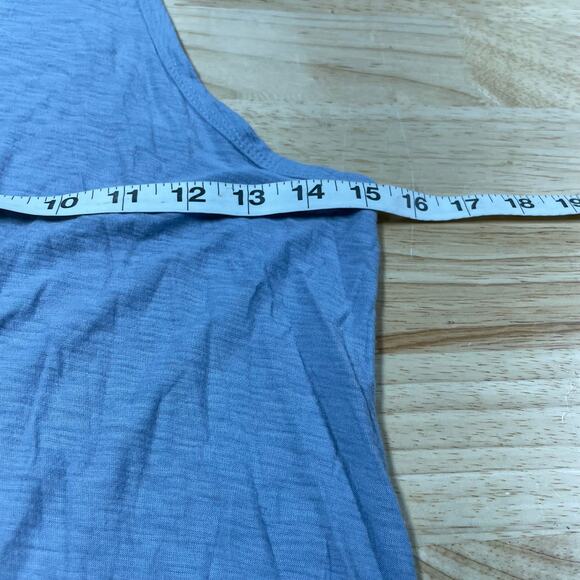 Standard James Perse NWT Scoop Back Tank Dress Size 1 US Small Light Blue - Picture 5 of 10